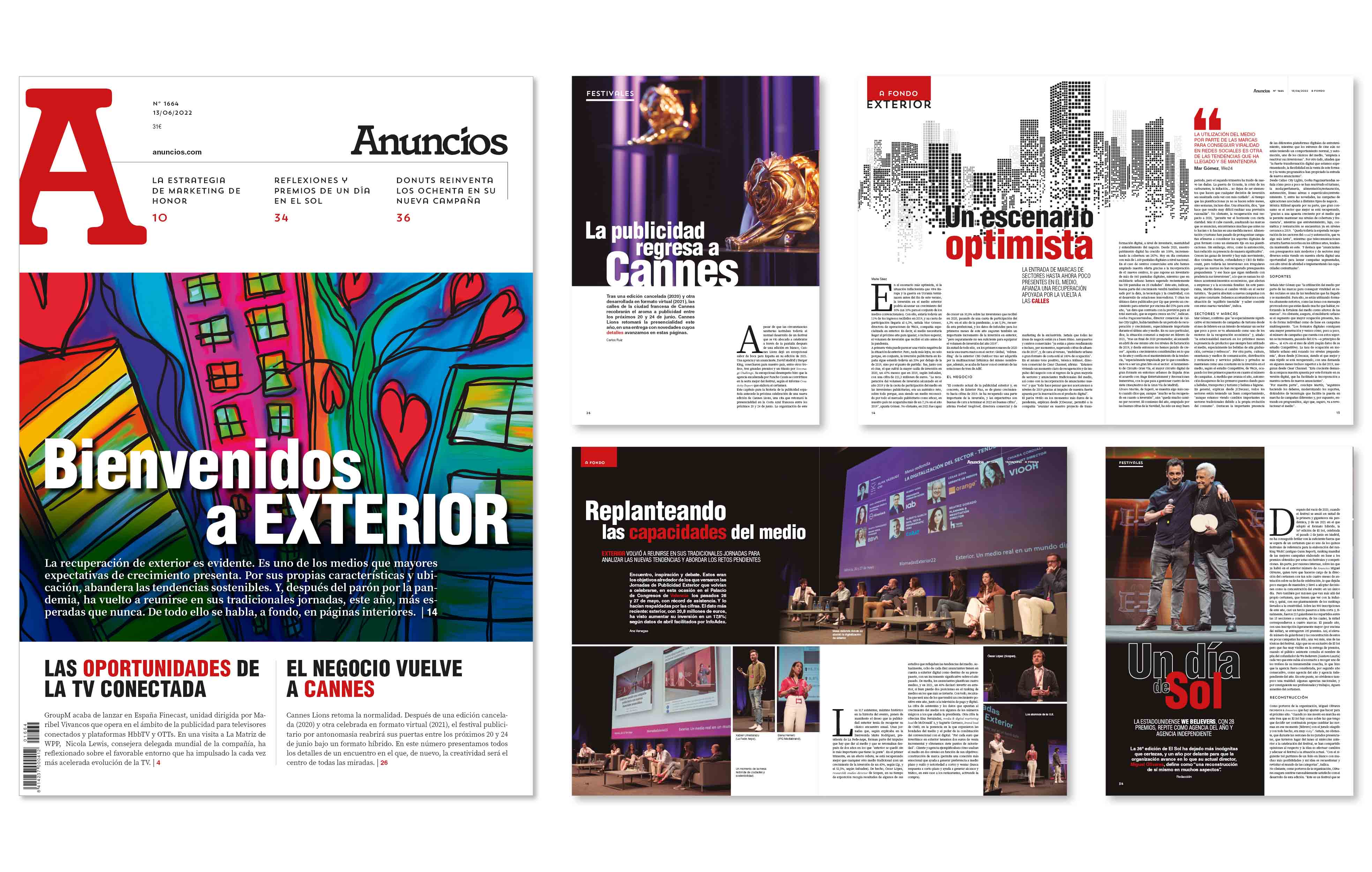 Una mirada a exterior, en el nuevo número de ‘Anuncios’