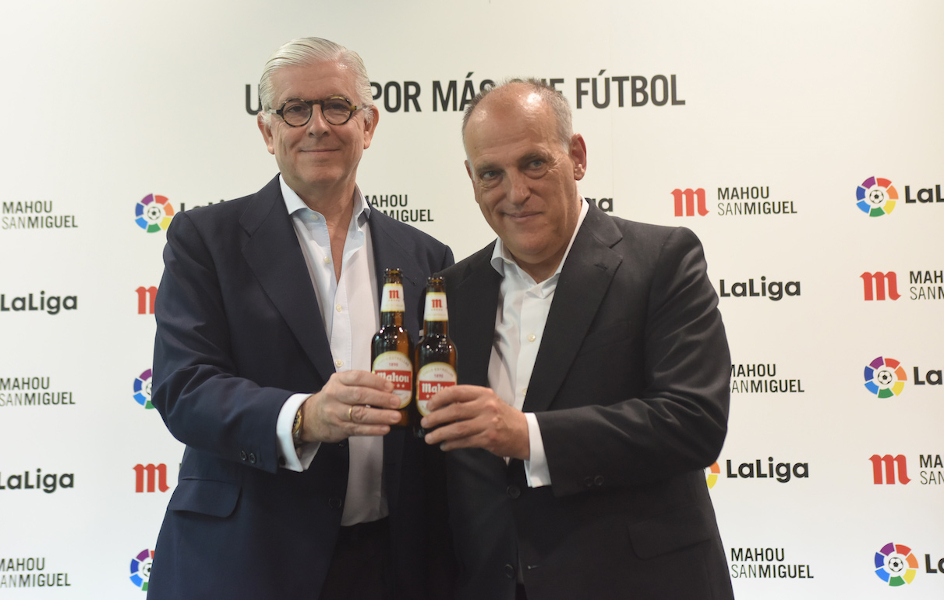 Mahou San Miguel se convierte en patrocinador global de LaLiga