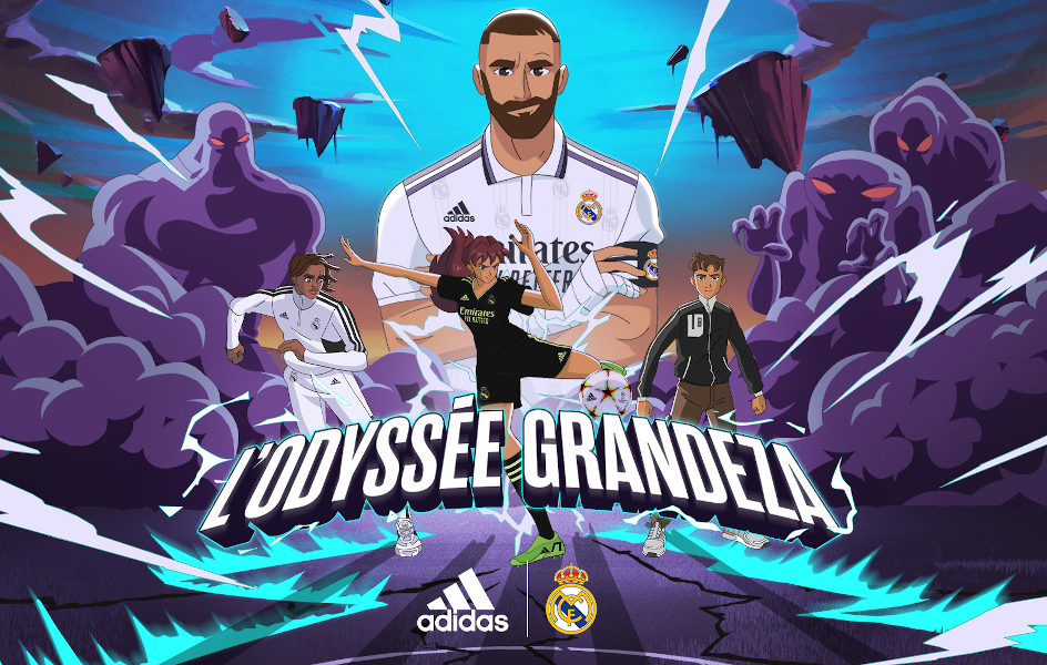 Real Madrid x Adidas: ‘Grandeza’ en formato manga