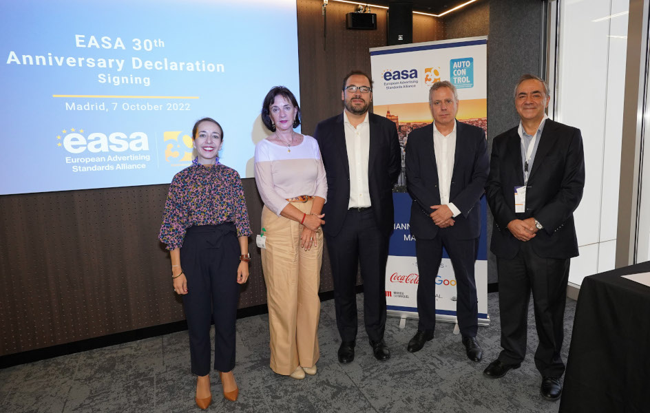 Autocontrol acoge la firma de la declaración europea por una autorregulación publicitaria eficaz e independiente