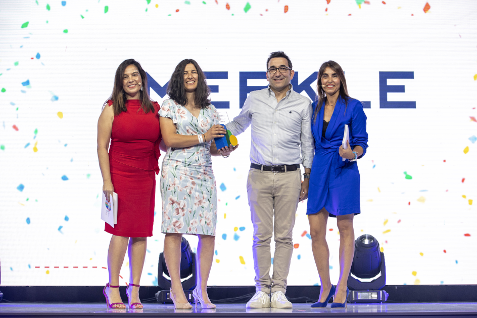 Merkle y Mapfre ganaron en la categoría de solución innovadora de la industria. Merkle y Mapfre ganaron en la categoría de solución innovadora de la industria.