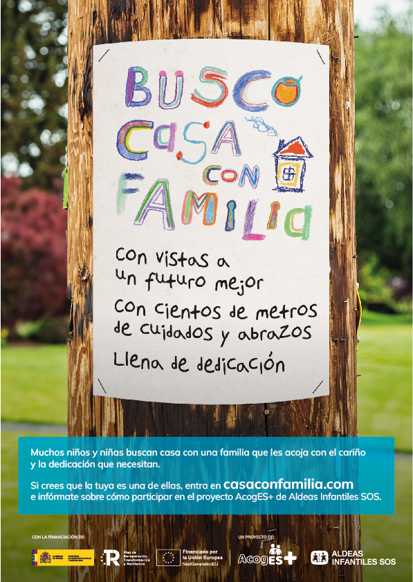 Aldeas Infantiles_Busco casa con familia