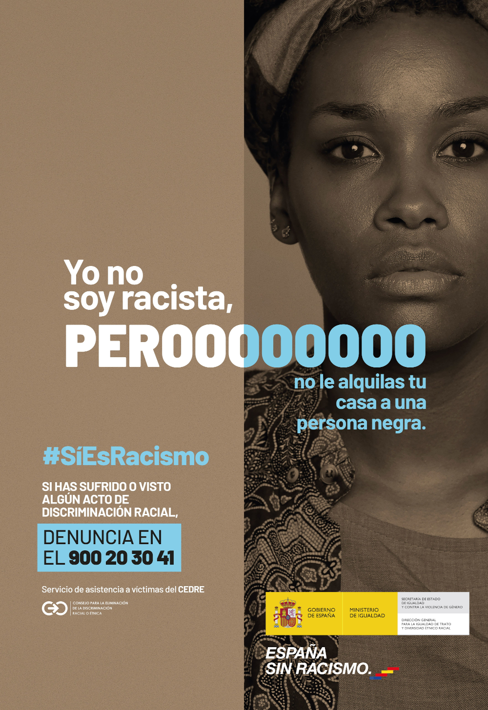 Ministerio de Igualdad - Sí es racismo - Diciembre 2022
