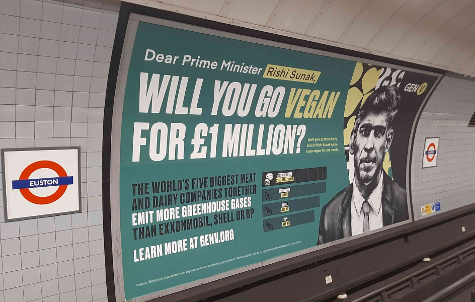 ¿Te harías vegano por un millón de libras?