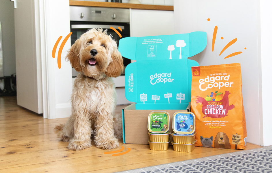 Edgard & Cooper, marca de alimentación para mascotas, asigna su creatividad en Europa