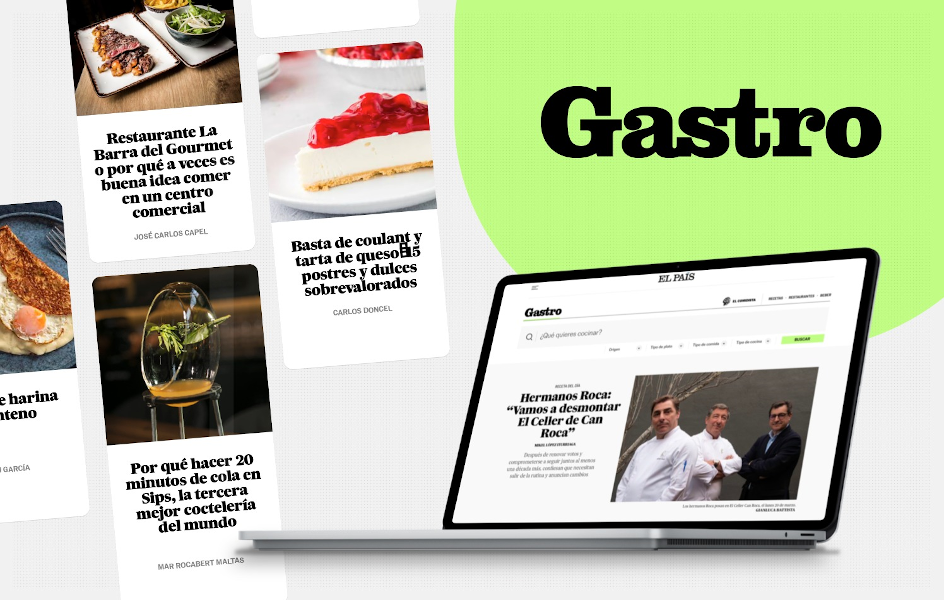 ‘El País’ refuerza sus contenidos sobre gastronomía