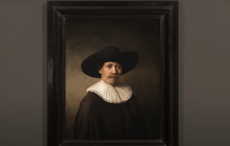 El día en el que ING pintó a Rembrandt con ayuda de la inteligencia artificial