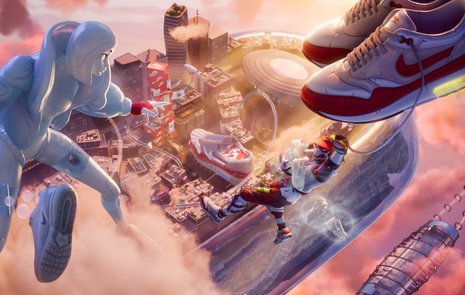 Nike experimenta con su propia isla en Fortnite