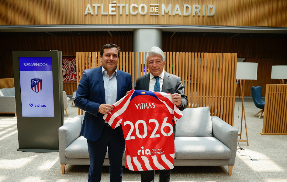 Vithas, patrocinador oficial de servicios médicos del Atlético de Madrid