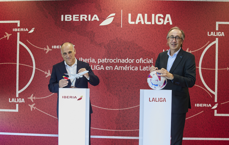 Iberia patrocinará a LaLiga en América Latina