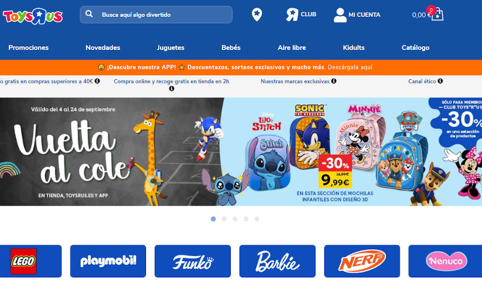 CLV comienza a trabajar para ToysRUs