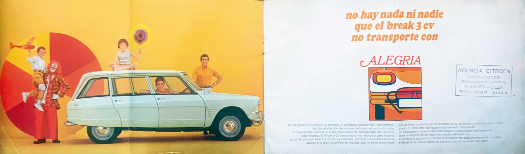 Este maravilloso folleto de Delpire (luego Delvico) le vendió a mi padre nuestro Citroën Break, nada menos que en 1969. Asombrosamente actual ¡54 años después! Este maravilloso folleto de Delpire (luego Delvico) le vendió a mi padre nuestro Citroën Break, nada menos que en 1969. Asombrosamente actual ¡54 años después!