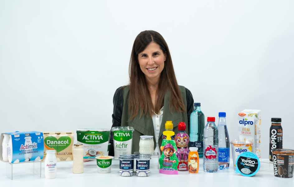 Danone nombra a María Soledad Camacho vicepresidenta de marketing para las categorías de lácteos, productos vegetales y aguas