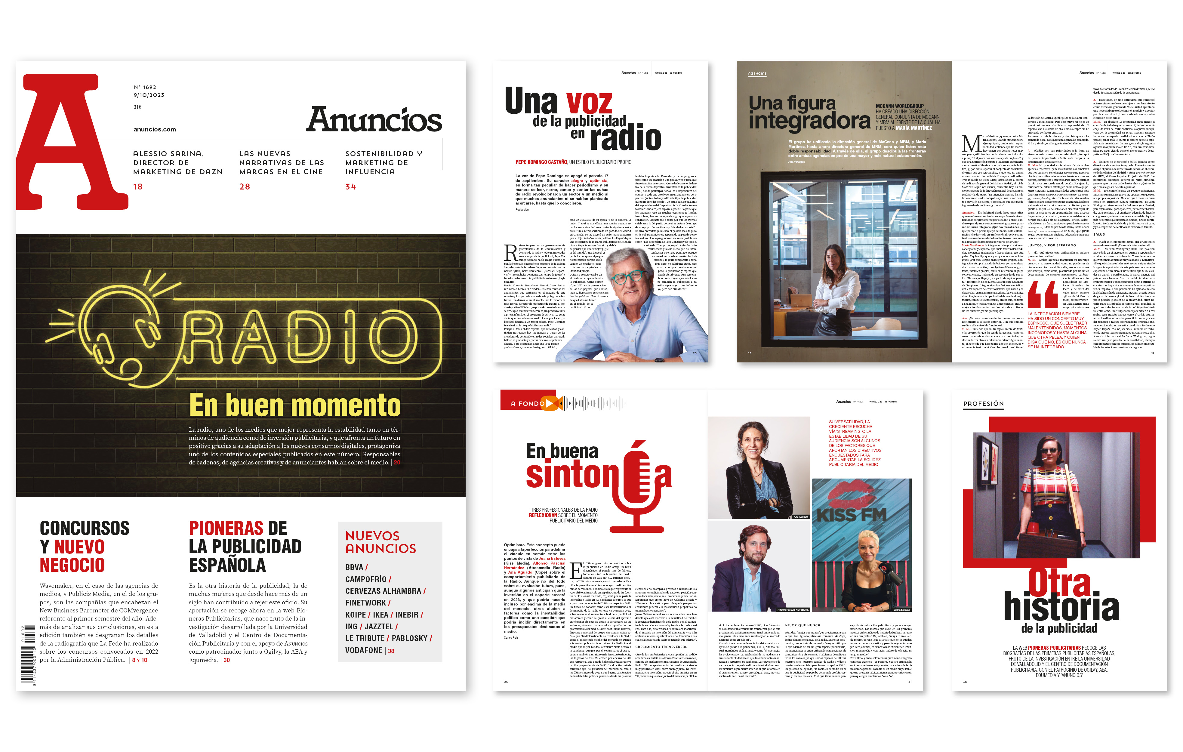 Reflexionamos sobre el medio Radio en el nuevo número de ‘Anuncios’