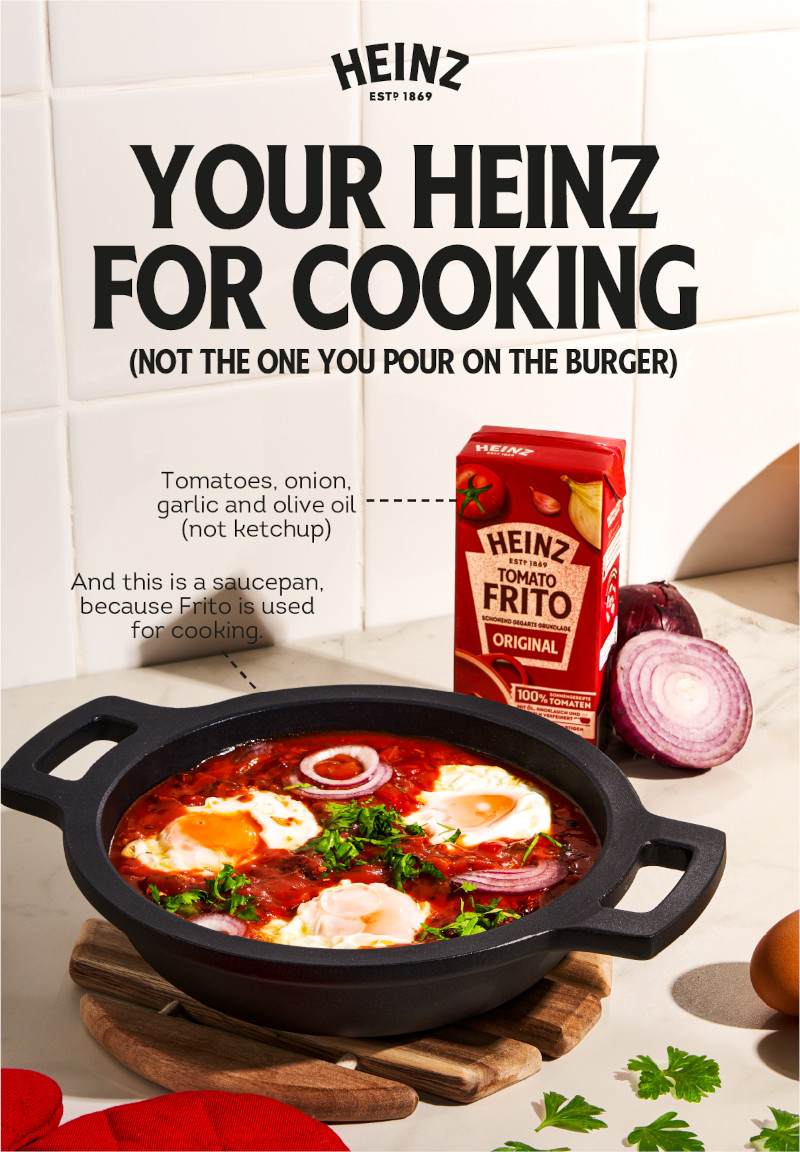 Heinz Tomato Frito - Your Heinz for cooking - Octubre 2023 GRÁFICA 1