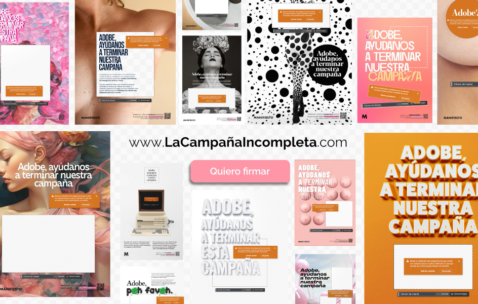 La campaña que la IA de Adobe no permitió completar