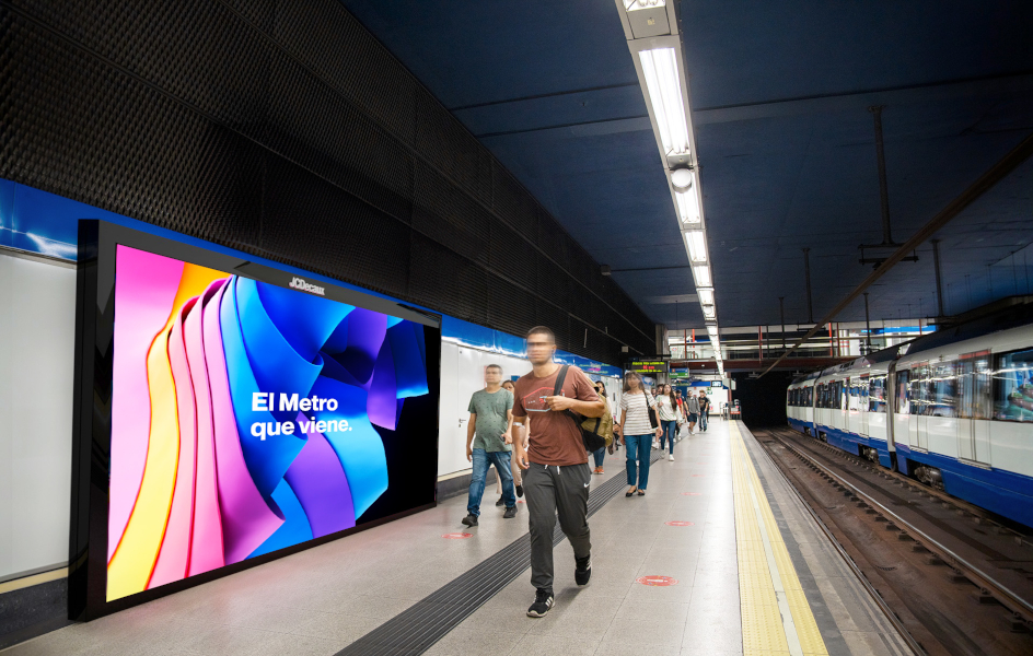JCDecaux comunica su renovación con Metro de Madrid
