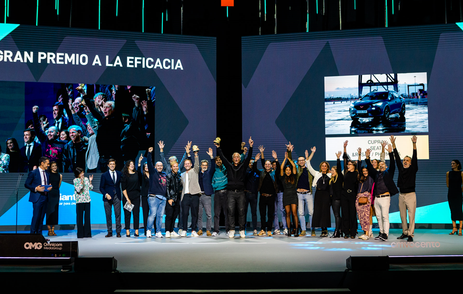 Cupra, con &Rosàs y PHD, gran premio Eficacia 2023