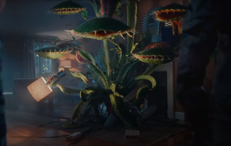 ¿Qué hace una planta carnívora en la Navidad de John Lewis?