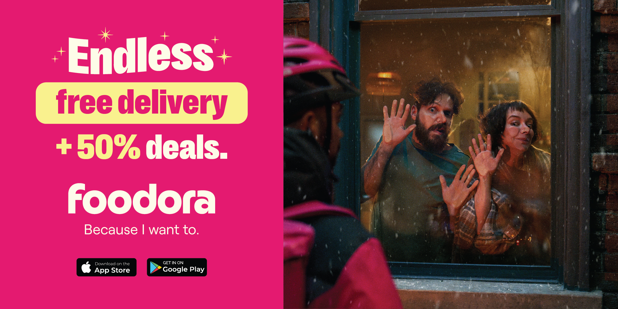 FOODORA - IT’S GONNA LEAVE A MARK - ENERO 2024 EXTERIOR 1