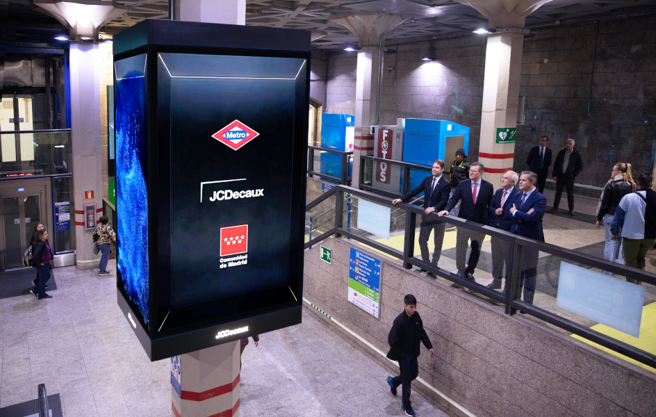 Metro de Madrid estrena 500 nuevas pantallas de publicidad digitales