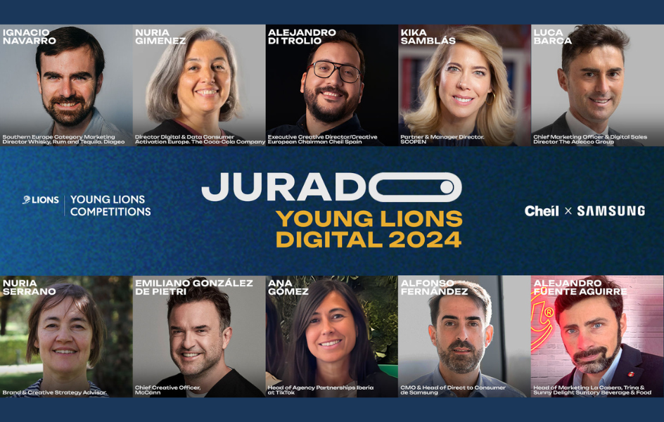 Cheil anuncia el jurado de los Young Lions Digital