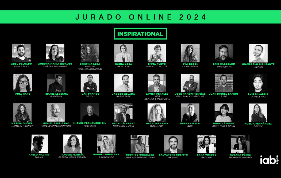 Los premios Inspirational presentan a su jurado online
