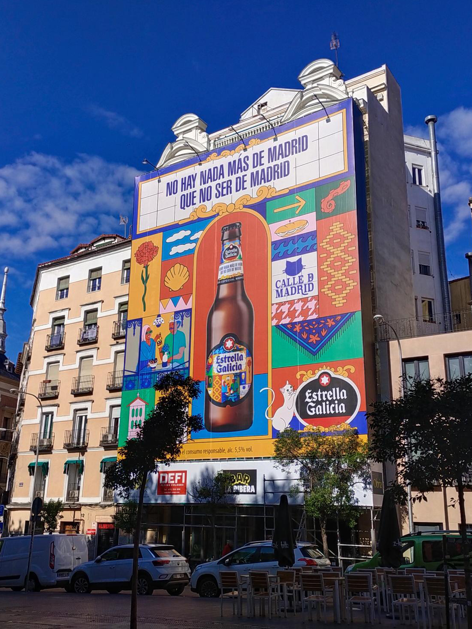 Estrella Galicia. Ext. No hay nada más de Madrid que no ser de Madrid. Mayo 2024