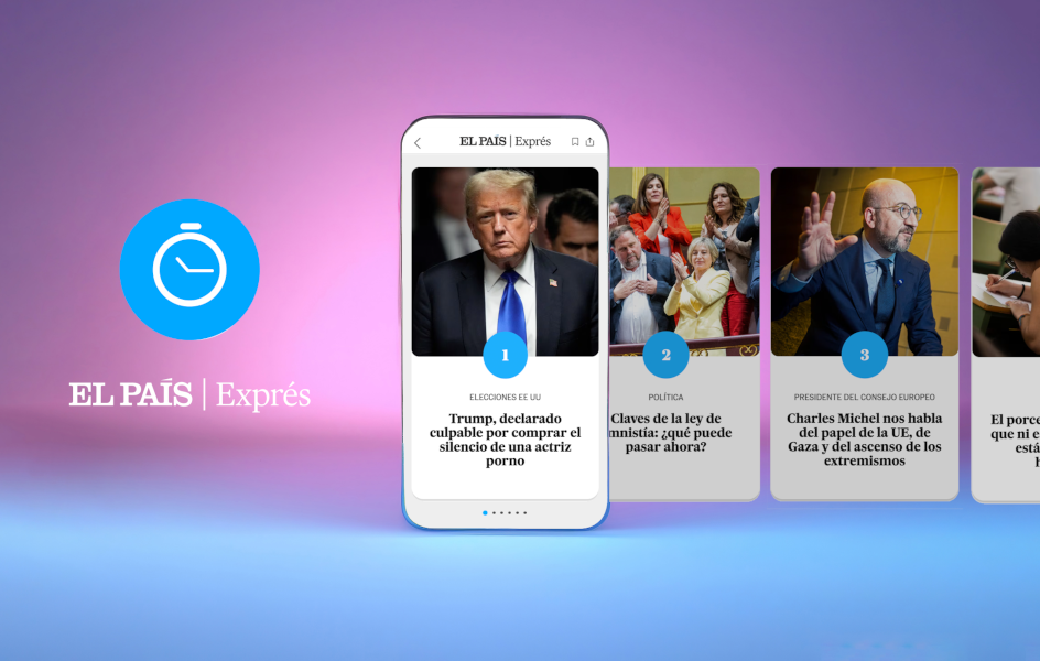 ‘El País’ pone en marcha un formato digital de lectura rápida con el principal contenido diario