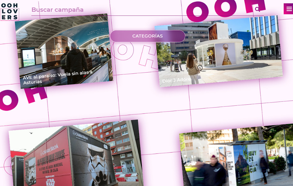 La Fede da a conocer los finalistas de sus premios OOHLovers