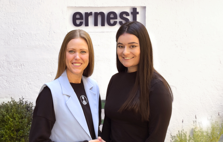 Ernest incorpora dos perfiles a su equipo de cuentas