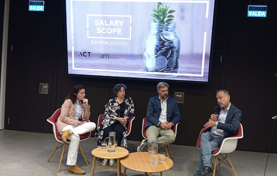 Crece el salario medio anual en las agencias