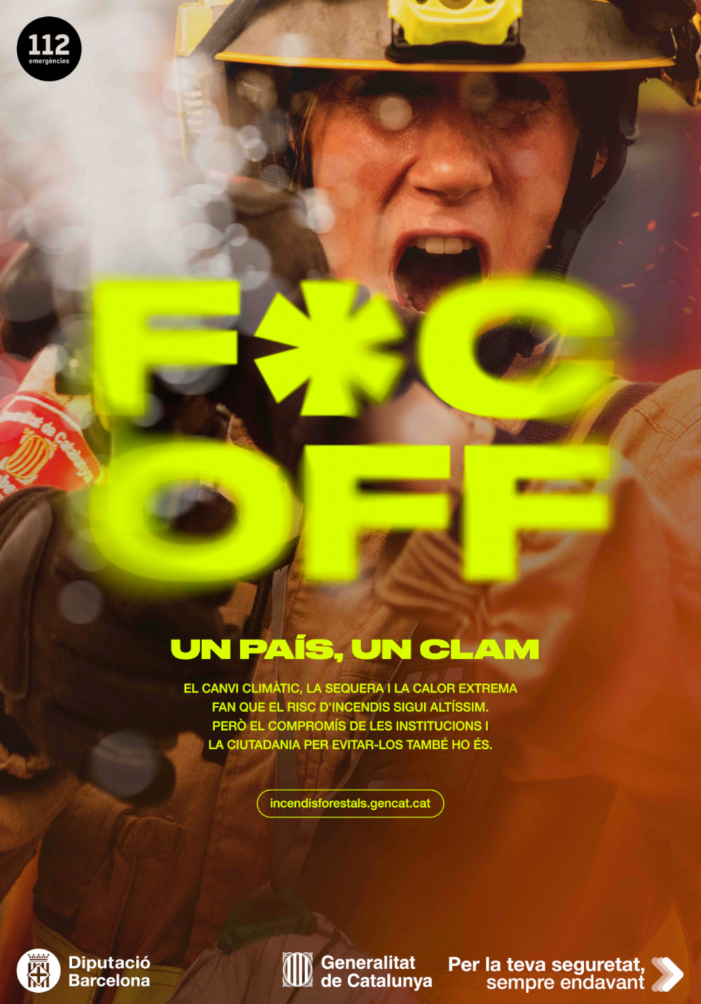Generalitat de Catalunya - Foc off - Julio 2024 GRÁFICA