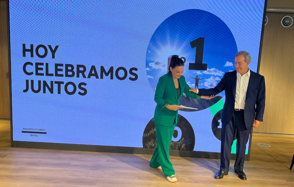 Dentsu cumple medio siglo en España con una facturación que supera los 1.000 millones anuales