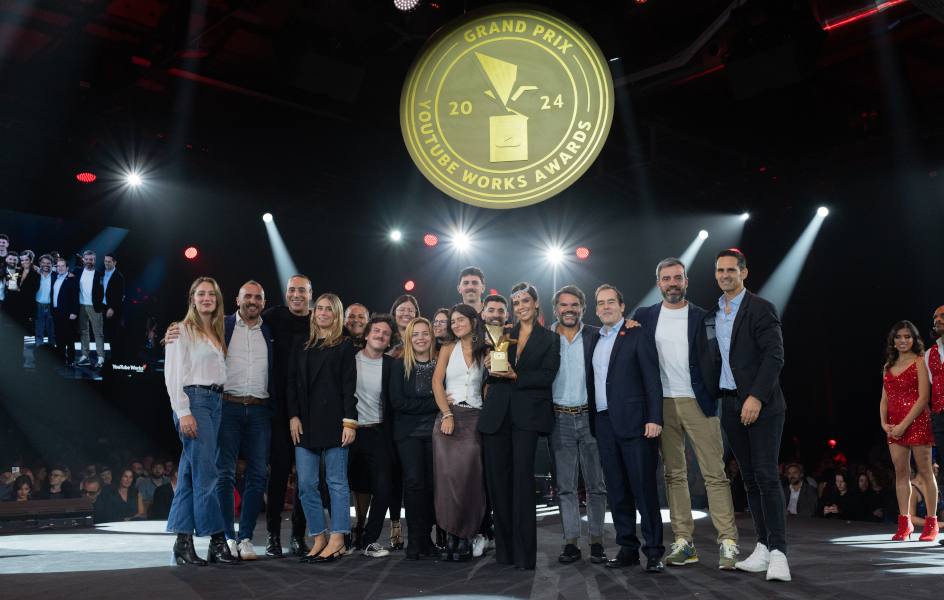 Hijos de Rivera y Netflix triunfan en la cuarta edición de los YouTube Work Awards