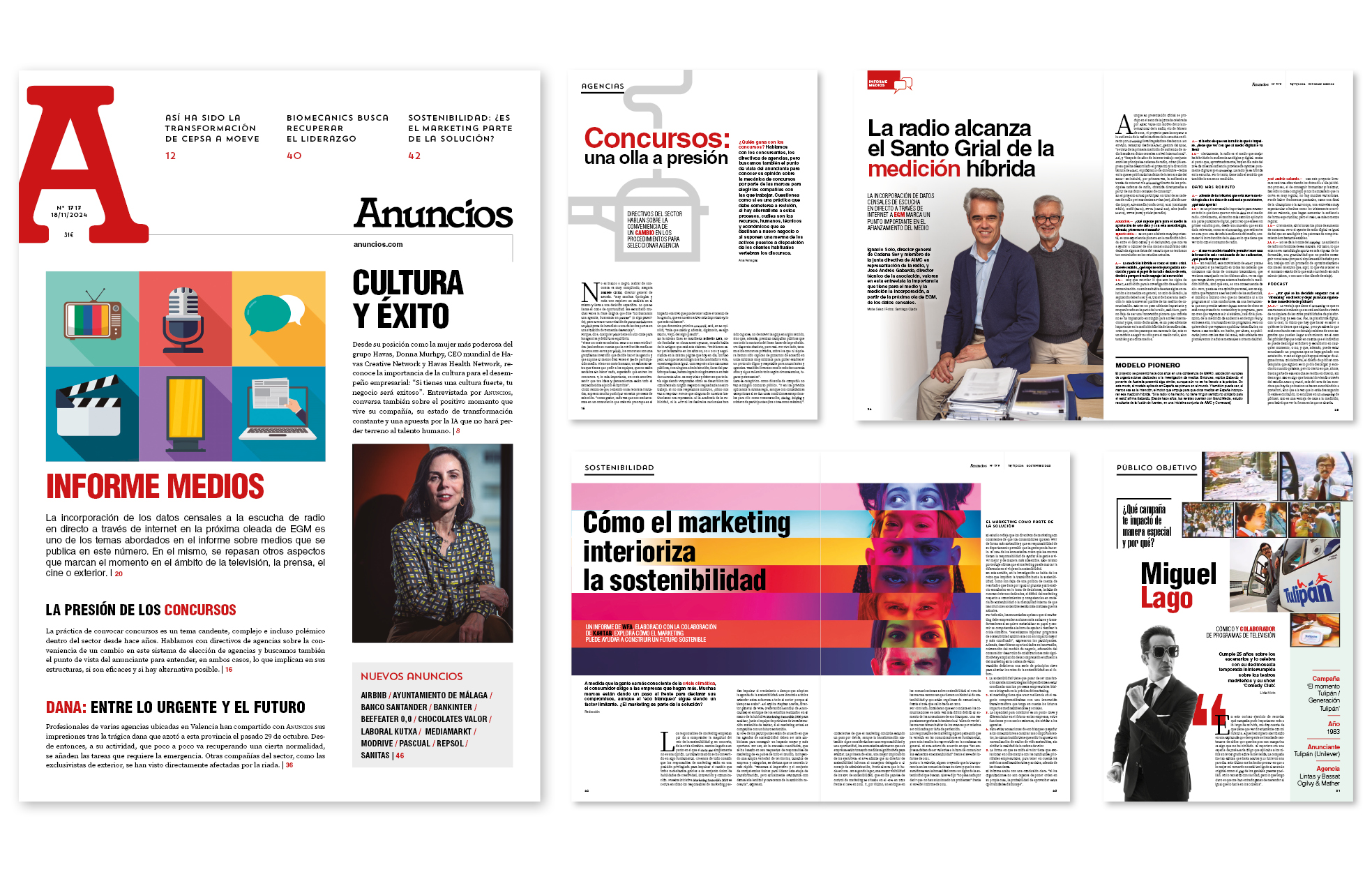 Publicamos un informe dedicado a los medios en el nuevo número de ‘Anuncios’