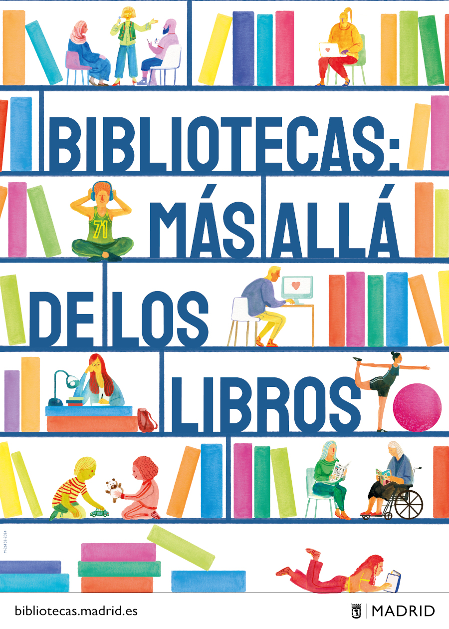 Ayuntamiento de Madrid. Librería. Noviembre 2024