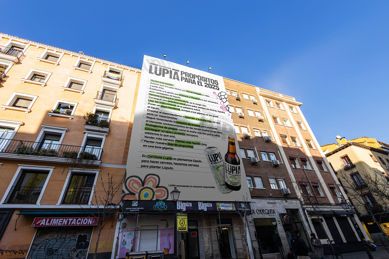 Lupia lona Plaza de Chueca