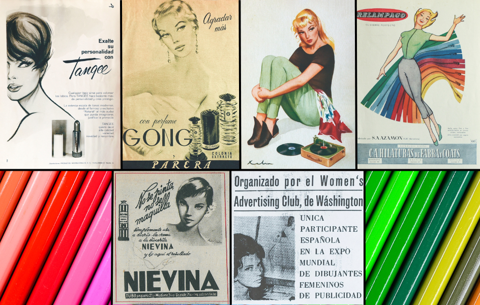 Xelia, ilustradora de Perfumería Parera y dibujante en Dardo