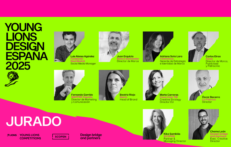 Este es el jurado al frente de la competición española de los Young Lions Design