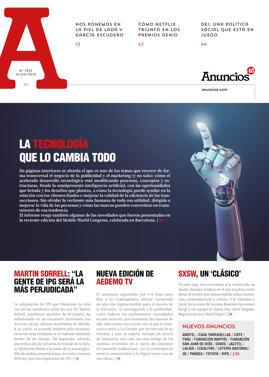 Revista Anuncios 1725