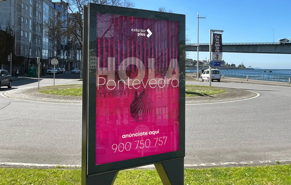 Exterior Plus logra el contrato para la gestión del mobiliario urbano de Pontevedra