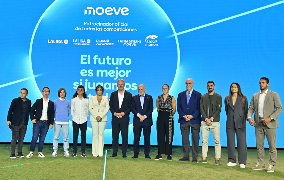 Por primera vez una misma marca patrocinará todas las competiciones profesionales de fútbol en España