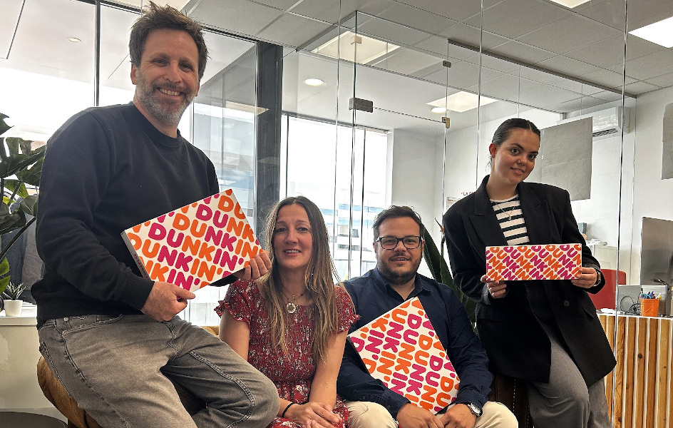 Beon trabaja como agencia creativa de Dunkin’