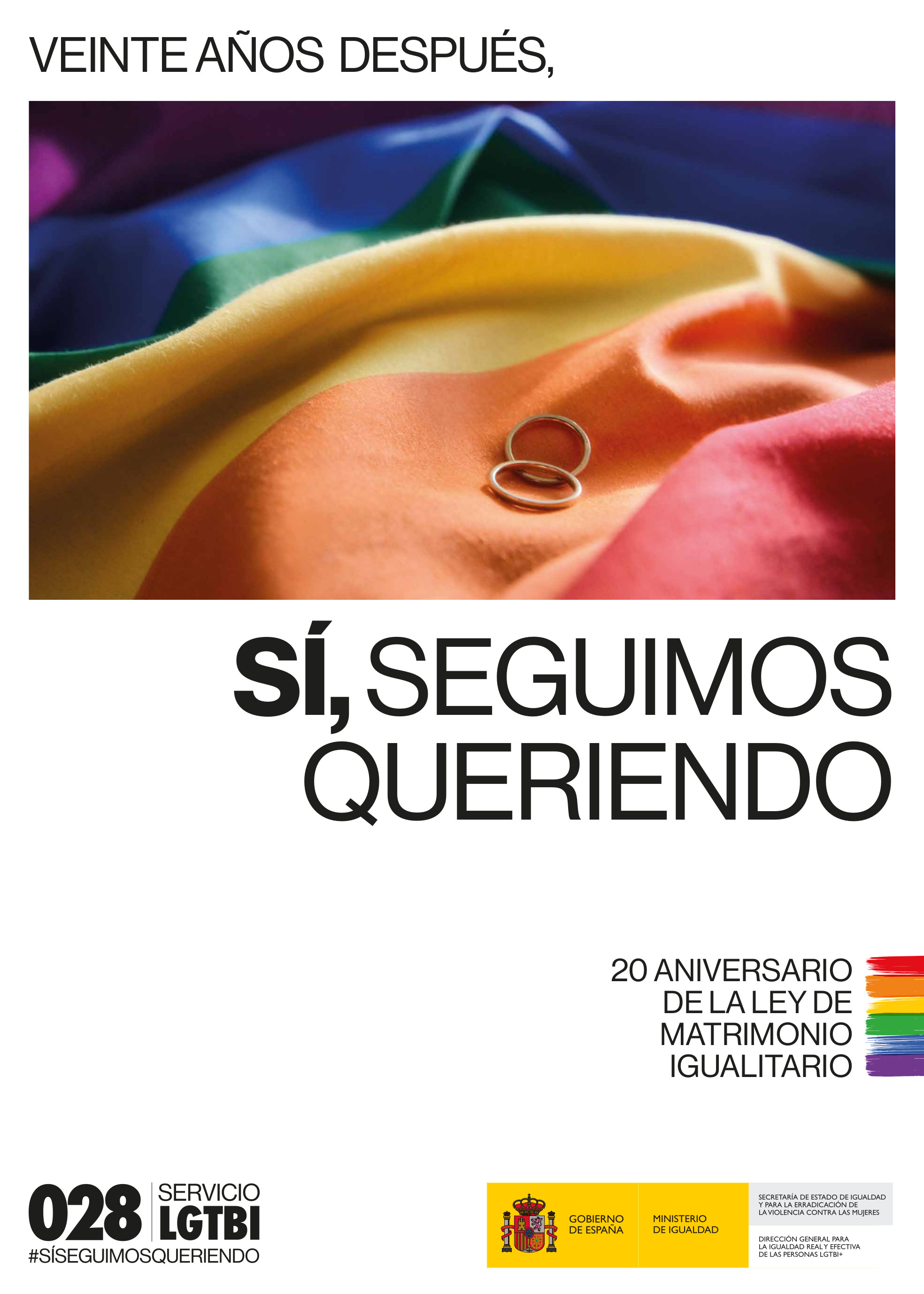 Ministerio de Igualdad. Si, seguimos queriendo. Gr. Junio 2025