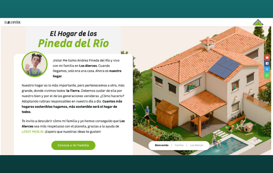 Leroy Merlin impulsa la sostenibilidad con una experiencia digital junto a UM, MBCS, y Exte, UM