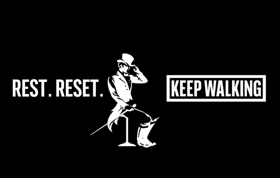 Johnnie Walker detiene su icónico andar para sensibilizar sobre salud mental masculina