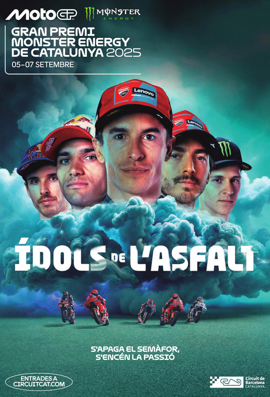Circuito de Barcelona. MotoGP. Septiembre 2025