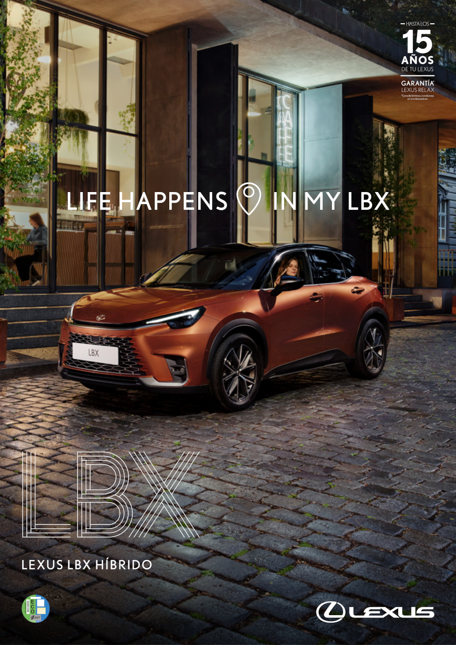 Lexus. Life happens in my LBX. Gr. Septiembre 2025
