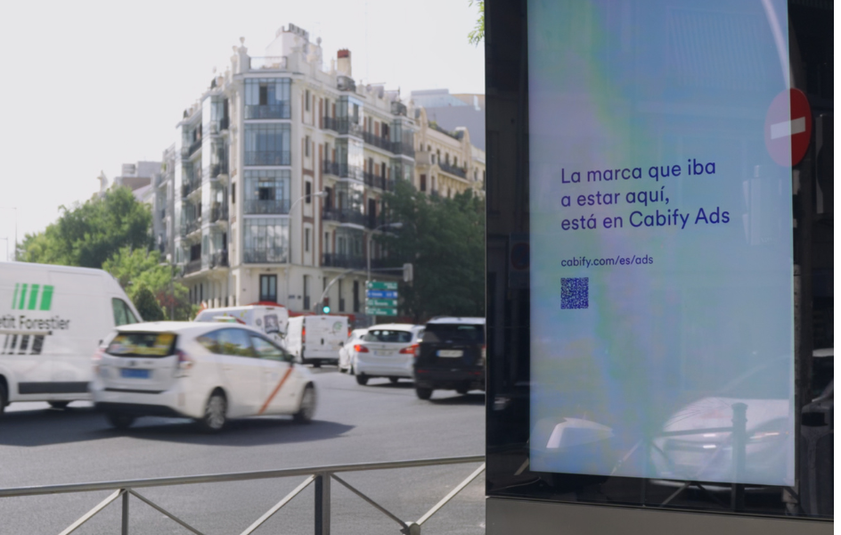 Cabify Ads abre conversación con el sector publicitario con una campaña en blanco